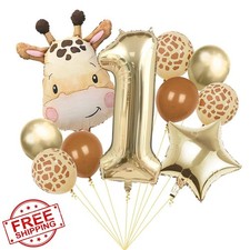 11pcs Jungle Safari Giraffe