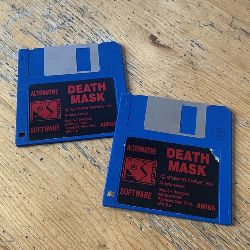 Death mask commodore - death, amiga