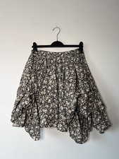 All saints Hitch Floral Skirt Size 8 90s 00s Sienna Miller Boho Vogue Festival 