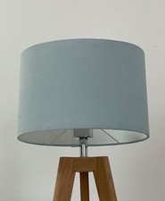 Lampshade Duck Egg Blue Velvet