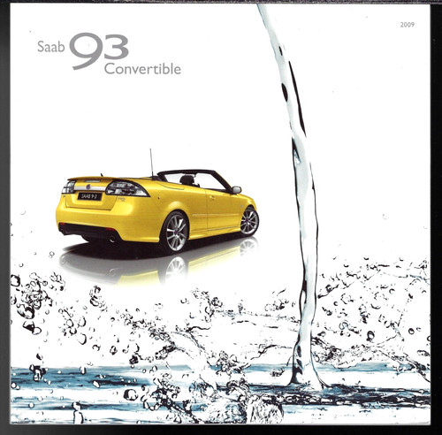 Saab convertible 2008 2009 - 9-3,