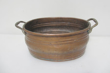 Antique Copper Jam Pan Fish