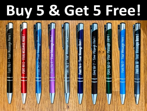 Personalised pen with your - with,