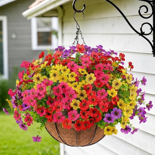 Artificial flowers hanging - artificial,