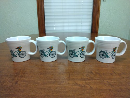 Fiesta ware bicycle flower - fiesta,