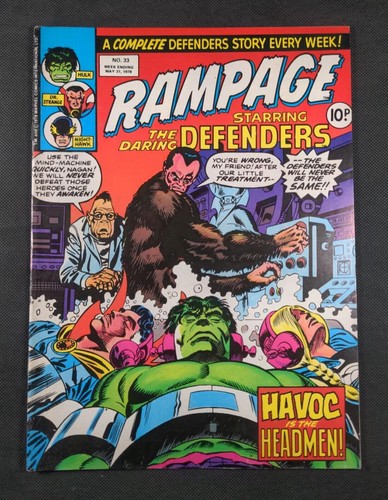 Marvel comics rampage - marvel,