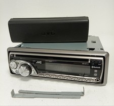 JVC KD-BT11 Car Stereo CD MP3 Player Bluetooth USB AUX with Faceplate Case 