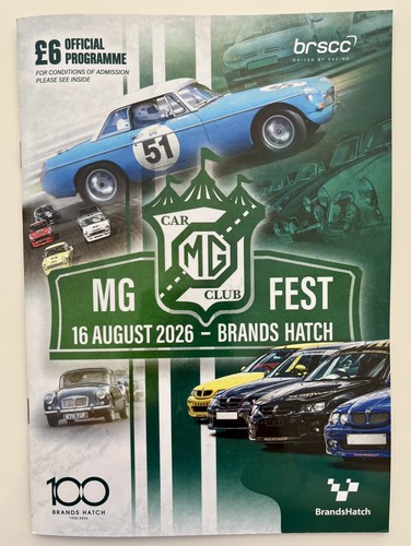Fest brands hatch programme - hatch,