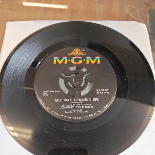 Johnny tillotson45 rpm - johnny,