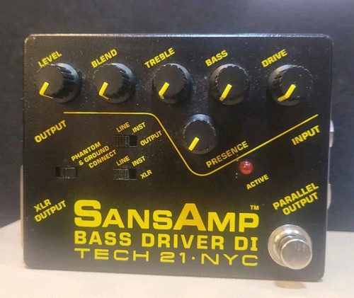 Tech21 sansamp bass - tech21,