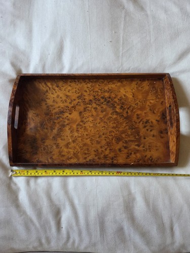 Vintage wooden tray good - ,