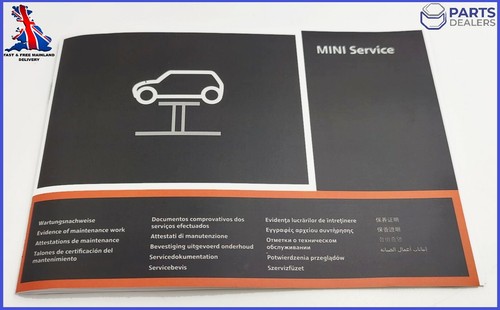 Genuine mini service history - genuine,
