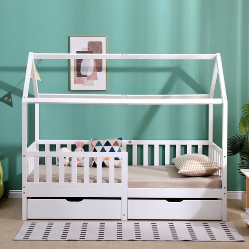 Single house bed with - single,