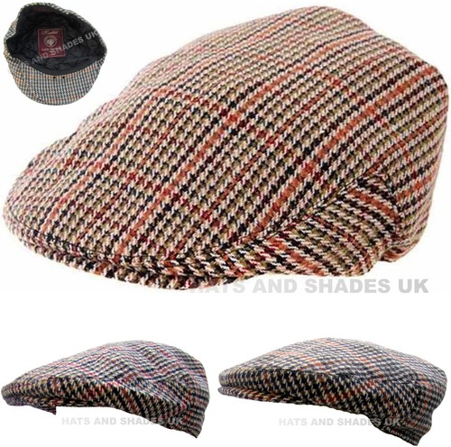 Childrens flat tweed - flat, cap