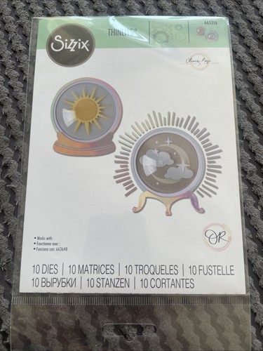 Sizzix crystal ball die set - die, by