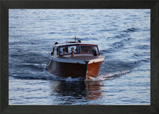 Classic wooden boat water - classic, on