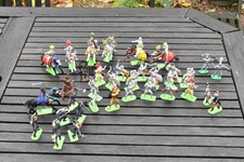 1971 Britains Deetail Soldiers - Medieval Knights & Saracens