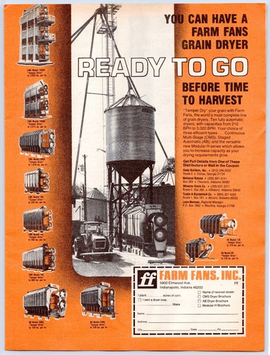 Farm fans inc grain dryer - farm,