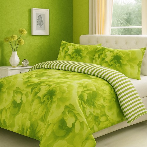 Rose printed duvet cover - rose, set