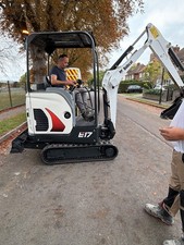2022 Bobcat E17 1.7 Ton Mini Digger Excavator 360 digger Quick Hitch
