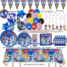 Sonic Birthday Tableware