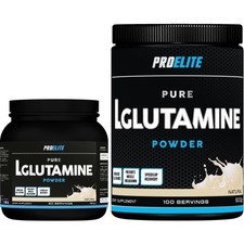 PURE GLUTAMINE POWDER | 100% L-GLUTAMINE AMINO ACID 250G 500G 1KG PRO ELITE