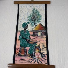 Batik art tapestry - art, african