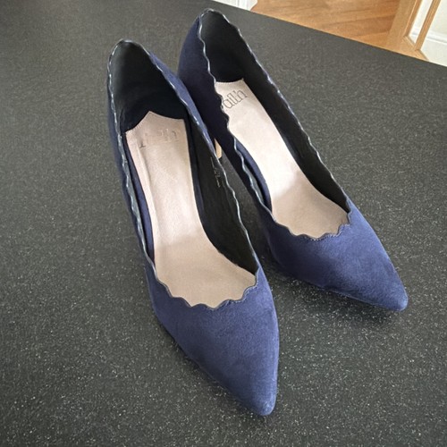 Ladies faith navy blue faux - faith,