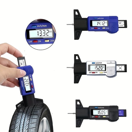 Digital car tyre thickness - digital,