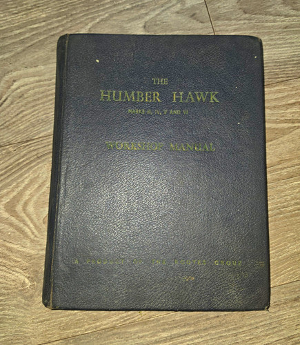 Humber hawk marks and - humber,