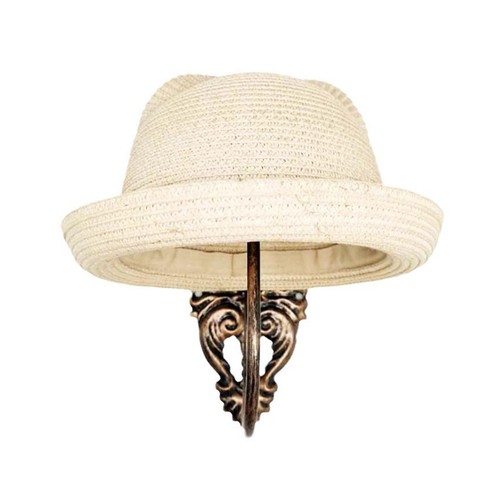 Wall mounted hat wig - hat, display