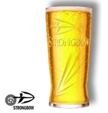 2 Strongbow Pint Glasses New