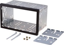 Car radio stereo double din fitting cage mounting kit universal cd mp3 aux usb