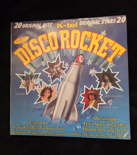 Tel discorocket black - k-tel, 12"