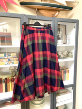 Plaid/tartan skirt size M