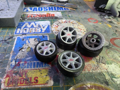Scale ford rs7 3d - scale, printed