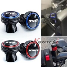 For Suzuki GSXS 750 GSXS 1000 CNC Rearview Mirror Hole Plugs Screw Bolts Cover