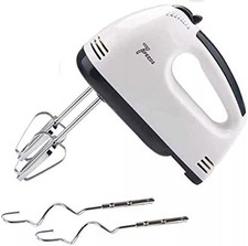 Electric Handheld Whisk 7 Speed Hand Mixer Kitchen Egg Beater Cream Cake Blender