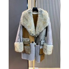 Frostcrest Alpine Heritage Sheepskin Grey Coat