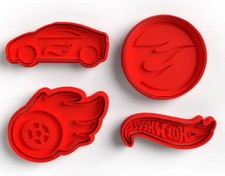 Hot Wheels Fondant Icing