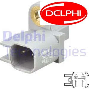 Rear abs sensor - rear,