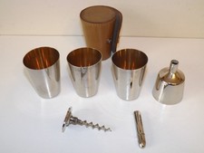 Vintage Gilt Lined Stirrup Set