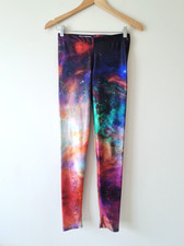 BLACKMILK Galaxy Space Leggings SIZE MEDIUM Black Milk