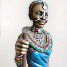 Female Masai  Warrior Figure