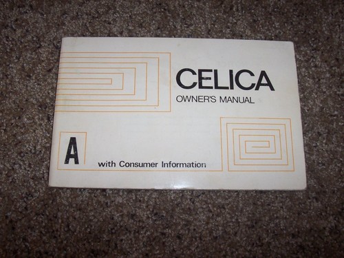 1974 toyota celica factory - celica,