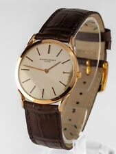 Vacheron Constantin 18k Rose Gold Patrimony Hand-Winding Watch 4961