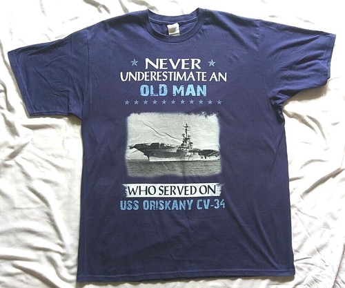 Uss oriskany shirt never - uss,