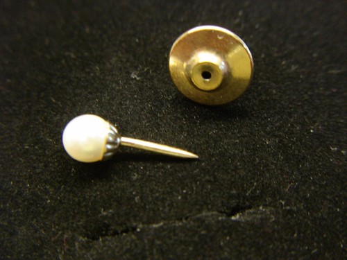 14k gold with cultured - gold,