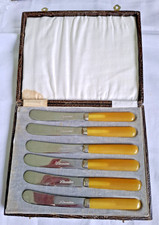 Boxed Butter Knife Set 1930s