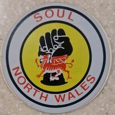 Northern Soul International Soul Club Sticker 70s Record Box Sticker